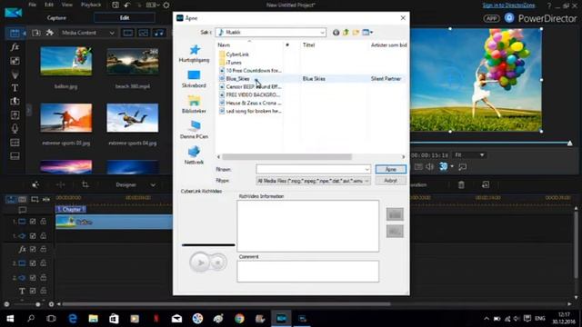 ADDING SOUND TUTORIAL | CYBERLINK POWER DIRECTOR 15 ULTIMATE смотреть онлайн