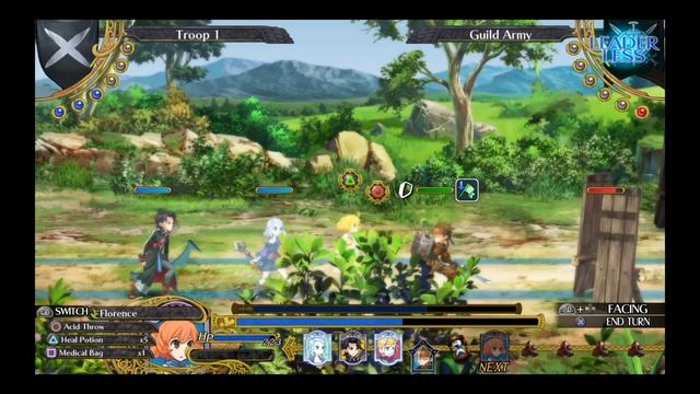 Grand Kingdom - My first battles in the game (PS4) смотреть онлайн