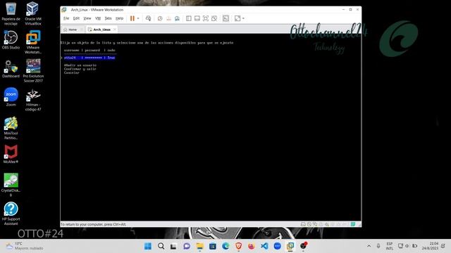 LINUX - Instalar ArchLinux - Open Source - VMWare (2023) смотреть онлайн