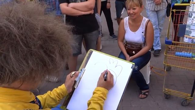 Учись рисовать шарж! Очень классно! смотреть онлайн