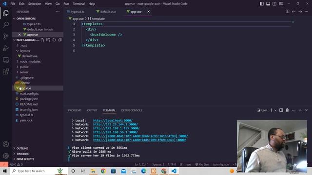 Nuxt 3 Google Authentication: Part 1 - Install Nuxt 3 смотреть онлайн