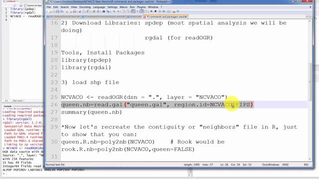 R Spatial Data 1: Read in SHP File смотреть онлайн