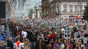 Акция «Бессмертный полк» в Томске