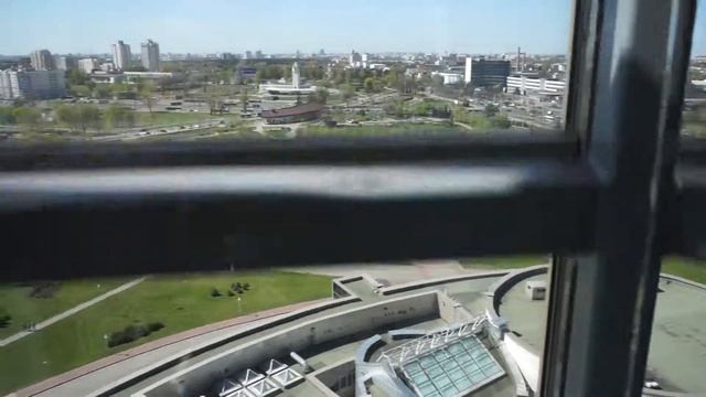 Национальная библиотека в Минске: подъем на смотровую площадку на панорамном лифте смотреть онлайн