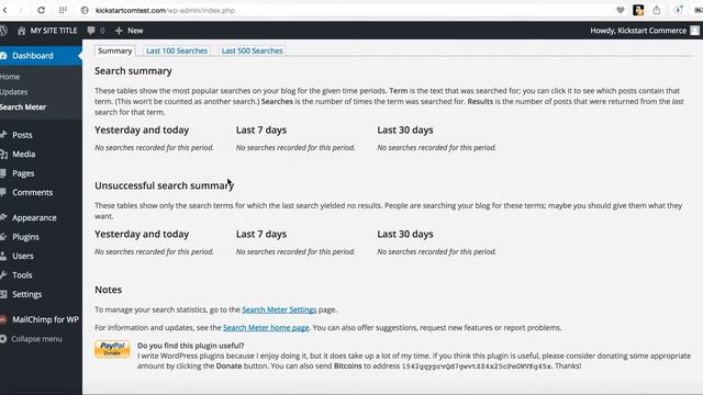 WordPress Tutorial: Identifying Web Visitors' Keywords Using WP Search Meter Plugin смотреть онлайн
