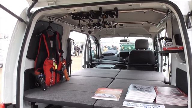 オグショー/ボクシースタイル 日産NV200バネットNEWコンプリートカー”MB"の内装 大人二人の車中泊可能のバンコン Mar. 2019 смотреть онлайн
