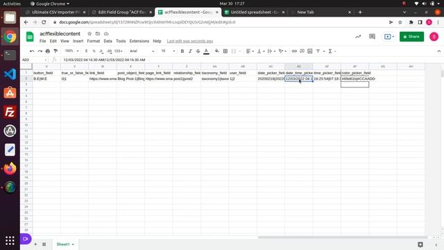 ACF Flexible Content Field Import and Export with WP CSV Importer смотреть онлайн