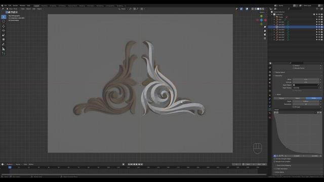 Blender 3.0 Ornament 3D Modeling Tutorial | Polygon Runway смотреть онлайн