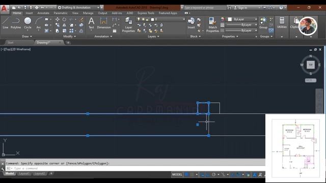 AUTOCAD FULL TUTORIAL || PART-1 || PLAN 50' X 60' || 2D TO 3D|| BASAVARAJ#RAJCADDMANIA смотреть онлайн