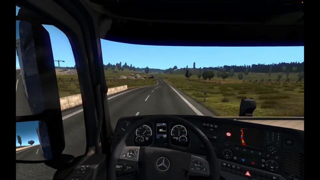 Nivel 1 EURO TRUCK SIMULATOR con Mercedes-Benz (en MacBook m1) смотреть онлайн