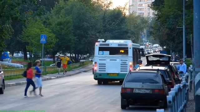 ЛиАЗ 5292 11624 на 748 маршруте 08.08.2013 смотреть онлайн