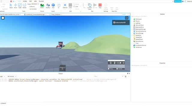 Untitled Train Horror Game Multipod Locomotion Demonstration смотреть онлайн