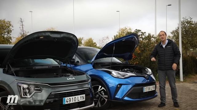 ¿CUÁL MEJOR? ✅ KIA NIRO VS TOYOTA C-HR | Comparativa смотреть онлайн