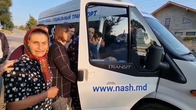 Социальный транспорт в селе Казаклия: Спасибо НАШ и кандидату в депутаты НСГ Александру Дюльгеру смотреть онлайн