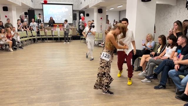 Alexandr Degtyarev & Yekaterina Lyudovik. Novice JnJ. Brazuka Dance Festival 2023 | Zouk Dance смотреть онлайн