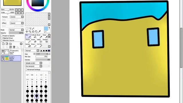Paint tool SAI программа для рисования смотреть онлайн