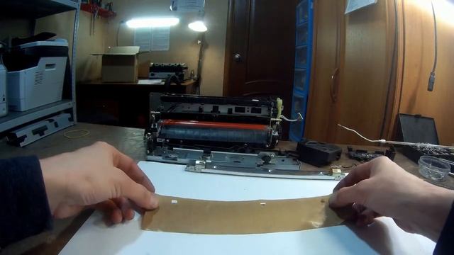 Ремонт узла фиксации FK-1150. смотреть онлайн