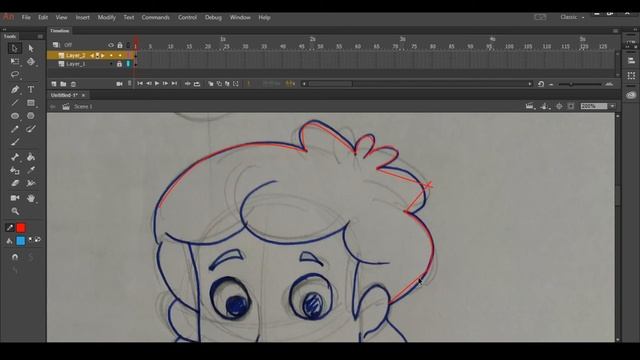 How to do simple tracing in Adobe animate cc vector art смотреть онлайн