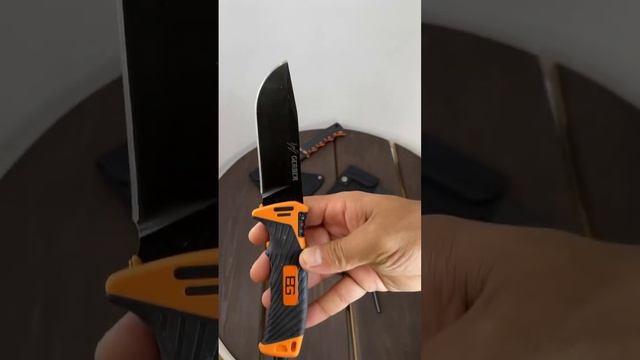 Топор + нож GERBER, сталь с440. Для заказа 8922-424-12-12. смотреть онлайн