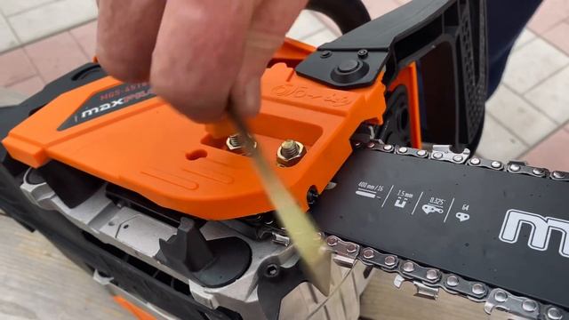Распаковка и тест бензопилы MAXPILER MGS-4516 смотреть онлайн