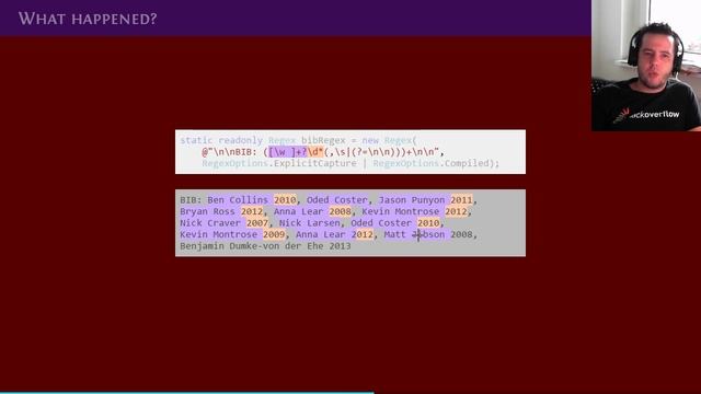 Catastrophic Backtracking ‒ When Regular Expressions Explode HD смотреть онлайн