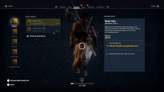 Assassin's Creed Origins - 4K 60fps Let's Play - PC - #03 - hunting and exploring смотреть онлайн