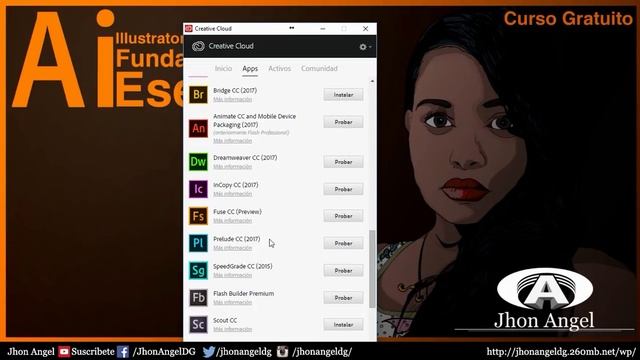Illustrator CC 2017 - Fundamentos Esenciales - Clase 3: Como Descargar E Instalar