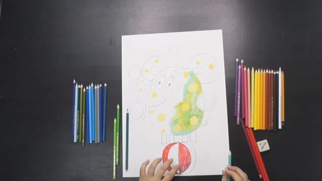 Рисование для детей. Как нарисовать слона? я Таня Таро давай рисовать вместе) смотреть онлайн