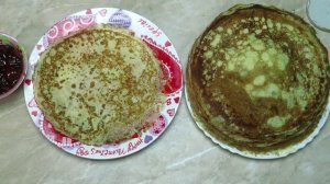 Блинчики.Вкусные блинчики с клубникой.