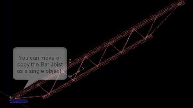 Joist2K Plugin for AutoCAD: Draw 3D Steel Bar Joist смотреть онлайн
