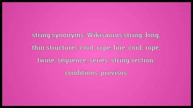 String Meaning смотреть онлайн
