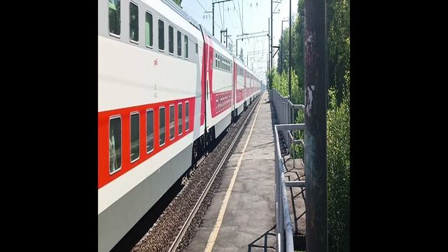 ЭП20-007 с Пассажирских поездом Мурманск Санкт-Петербург О П Михайловская смотреть онлайн