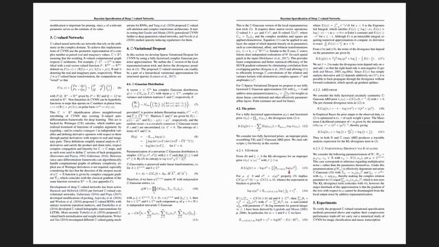 Bayesian Sparsification Methods for Deep Сomplex-Valued Networks [in Russian] смотреть онлайн