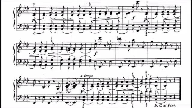 Cornelius Gurlitt (1820-1901): "35 Light Etudes," Op.130 - No. 29 ("The Hunt") смотреть онлайн