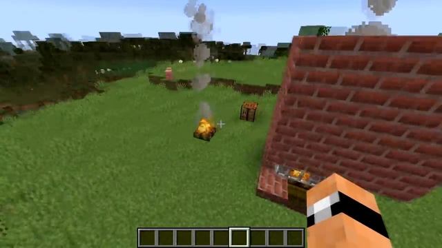 КОСТЕР В МАЙНКРАФТЕ! + пульт управления! Minecraft 1.14 Snapshot 19w02a смотреть онлайн