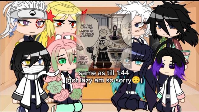 †(WIP) Hashiras React to Kanae★Sanekana★Short† смотреть онлайн