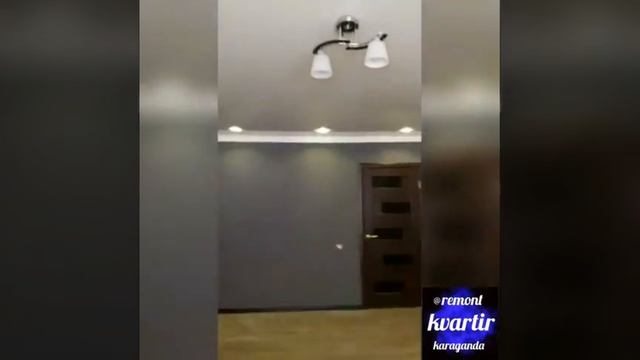 2-х комнатная квартира под ключ #ремонт #квартир #караганда смотреть онлайн