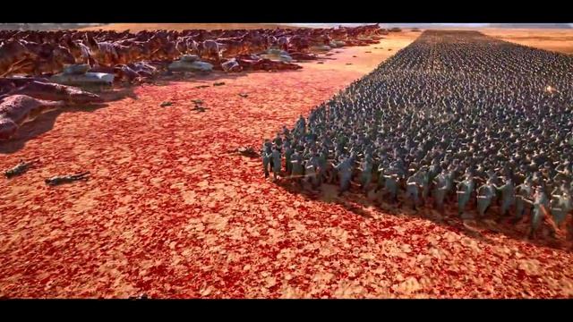 Can Ranged Units Stop 7,000 T-Rex? - Ultimate Epic Battle Simulator 2 UEBS 2 (4K) смотреть онлайн