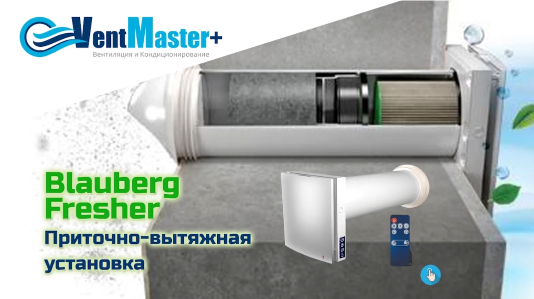 Вентиляция Blaurberg Fresher. Вентиляция в квартире