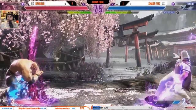 UN ZANGIEF A LA CAPCOMCUP ? - REYNALD vs SNAKE EYES - STREET FIGHTER 6 - La Garde C'est Arrière #60 смотреть онлайн