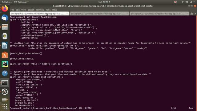 Video5:Spark Hive Partition Basic & Incremental Load смотреть онлайн