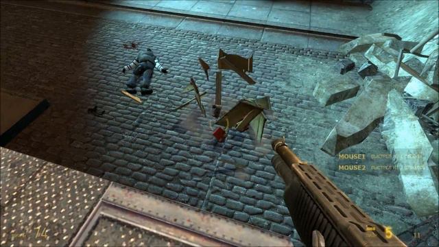 Half-Life 2: Episode One прохождение часть 3 - Прогулка По Городу смотреть онлайн