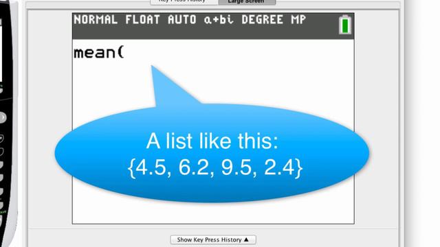 TI-84 How to find the Mean or Average смотреть онлайн