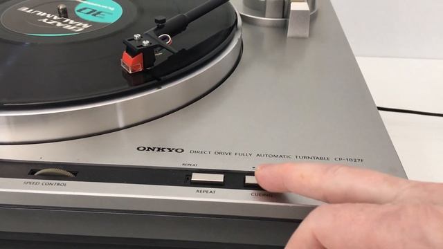 Onkyo A-8017 Amplifier (1983)  -  Demo (2 X Phono Stage)