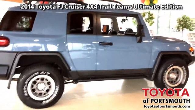 Toyota of Portsmouth 2014 Toyota FJ Cruiser Trails Team Edition смотреть онлайн