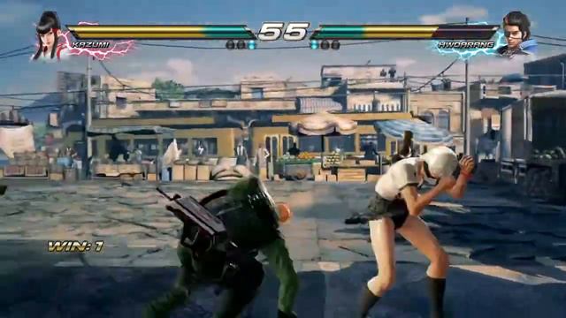 [Exhibition] School Girl 2B vs T4 Hwoarang смотреть онлайн