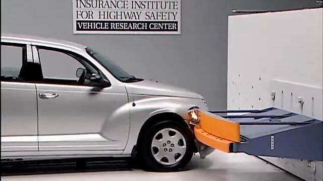 Chrysler PT Cruiser crash test bumper смотреть онлайн