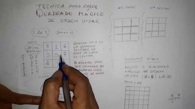 Quadrado Mágico- Super Técnica - смотреть онлайн