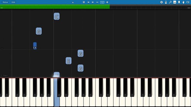 piano tutorial "SCALES AND ARPEGGIOS" from The Aristocats, Disney, with free sheet music смотреть онлайн