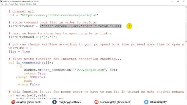 Youtube SubBot PART #1 | #SubBot Python Script | Auto Subscriber Bot смотреть онлайн